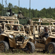 Polaris MRZR vehicles in Poland, 2016.